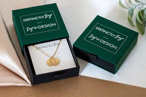 DistinctlyIvy Birthstone Bar Necklace - Choose Crystal Colors, Chain Length, Silver Rose Gold Options - Christmas Mom Gift - DII DGR DBB in Kuwait