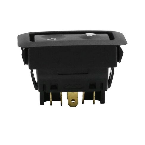 X AUTOHAUX 4pcs DC 12V Universal 6 Pins Momentary Electric Illuminated Power Window Switch for Car Random Light Lamp Color in Saudi Arabia