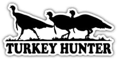 Waterfowl Decals Ultimate 5pc Turkey Stickers - Turkey Hunting Tom Strut Hunting Decal Bundle Pack in Kuwait
