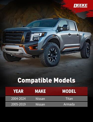 2-4" Lift Front Upper Control Arms for 2004-2023 Nissan Titan.2005-2019 Nissan Armada, Heavy Duty Suspension Arms with Pre-Installed PU Bushings, Red(2PCS) in Kuwait