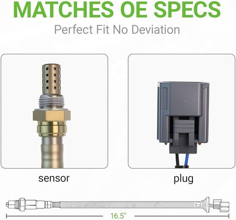 O2 Oxygen Sensor 250-24725 234-4340 Downstream Compatible with Mazda MX-5 Miata L4 2.0L 2006 2007 2008 2009 2010 2011 20122013 2014 2015# 1900-545713 1900545713 350-34593 25024725 2344340 15740 15786 in Kuwait