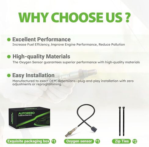 O2 Oxygen Sensor 250-24725 234-4340 Downstream Compatible with Mazda MX-5 Miata L4 2.0L 2006 2007 2008 2009 2010 2011 20122013 2014 2015# 1900-545713 1900545713 350-34593 25024725 2344340 15740 15786 in Kuwait