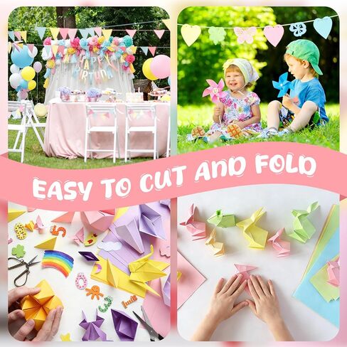 40 Sheets Pastel Colored Cardstock 8.5"x11", 5 Assorted Light Colors 180gsm/65lb Card Stock,Construction Paper for DIY Crafts, Card Making, Scrapbooking, Party Decorations, Kids School Projects in Kuwait