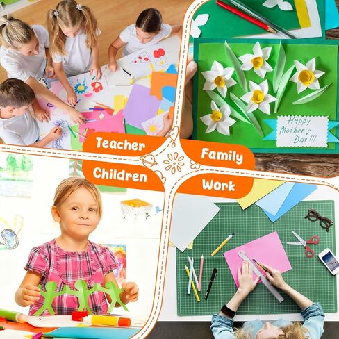 40 Sheets Pastel Colored Cardstock 8.5"x11", 5 Assorted Light Colors 180gsm/65lb Card Stock,Construction Paper for DIY Crafts, Card Making, Scrapbooking, Party Decorations, Kids School Projects in Kuwait