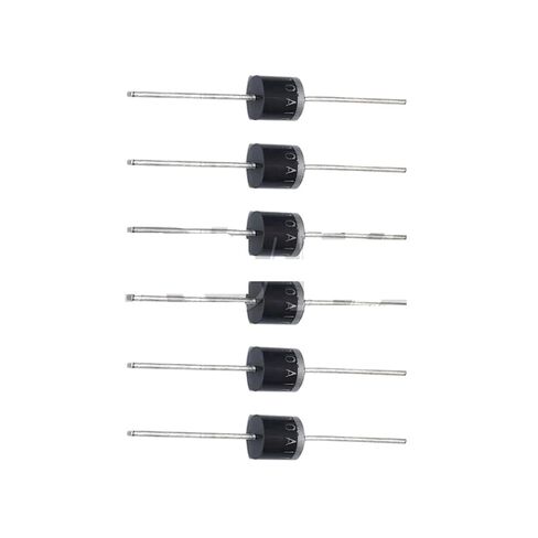 20PCS 6A 10A 20A 1000V DO-27 Electrical Axial Rectifier Diodes Kit(6A10) in Saudi Arabia
