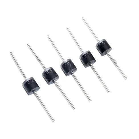 20PCS 6A 10A 20A 1000V DO-27 Electrical Axial Rectifier Diodes Kit(6A10) in Saudi Arabia