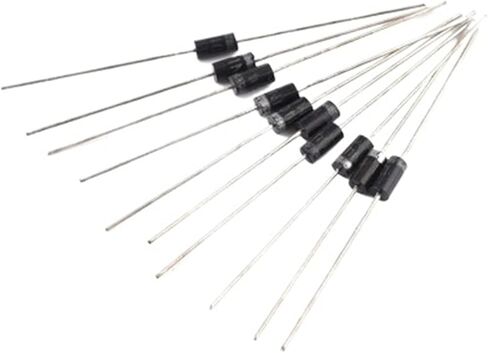 20PCS Rectifier Diode 1N5408 1N5404 1N5819 1N5401 1N5822 1N4007 UF5408 1N5399 FR107 FR207(FR107) in Saudi Arabia