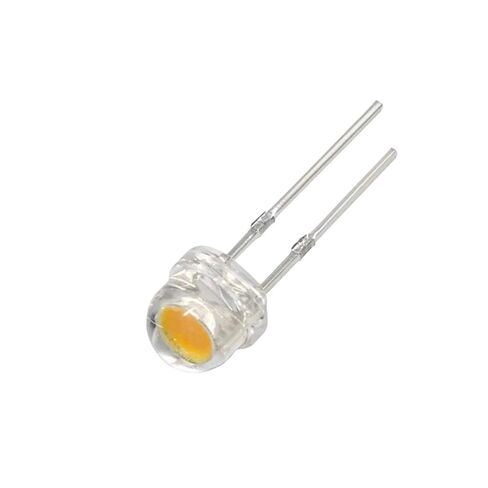 100pcs F5 Bright Straw Hat LED 5mm Light Emitting Diodes for DIY Electronic(100pcs-blue) in Saudi Arabia