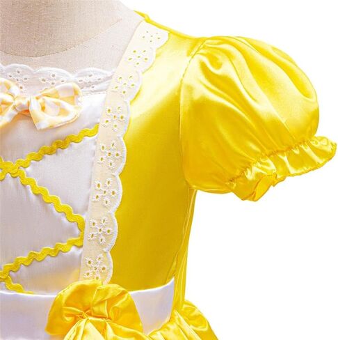 Dressy Daisy Goldilocks and the Three Bear Costume Children Storybook Character Outfit Fairy Tale Princess Dress Toddler Girl in Saudi Arabia