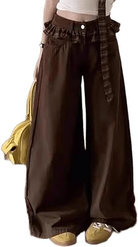 ربيع عالية الخصر واسعة الساق منقوشة تكدرت فراشة التعادل الجينز النسائية السراويل عارضة مضيئة صالة تجريب Sweatpants in Kuwait