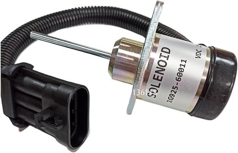 1G925-60011 1503ES-12A5UC4S 12V Excavator Flameout Solenoid Valve Compatible With S185 S205 325 328 329 Engine Parts in Kuwait