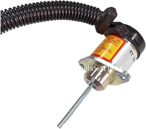 1G925-60011 1503ES-12A5UC4S 12V Excavator Flameout Solenoid Valve Compatible With S185 S205 325 328 329 Engine Parts in Kuwait