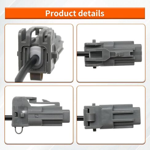 3-Pack Starter Motor Solenoid Connector Pigtail Plug Harness - Compatible with Hyundai Sonata, Elantra, Santa Fe, Tucson & Kia Sorento, Sportage, Optima, Forte in Kuwait