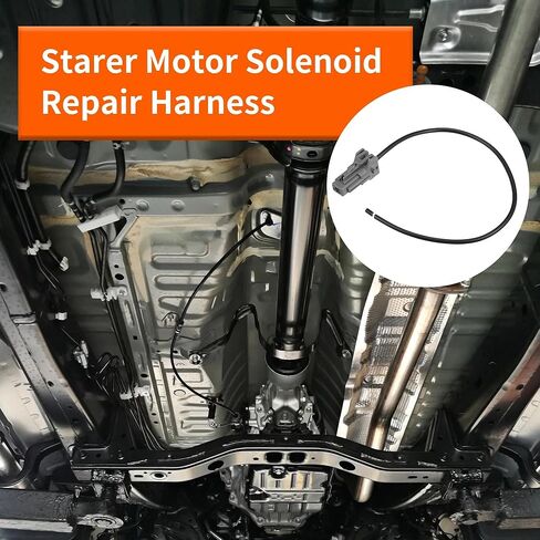 3-Pack Starter Motor Solenoid Connector Pigtail Plug Harness - Compatible with Hyundai Sonata, Elantra, Santa Fe, Tucson & Kia Sorento, Sportage, Optima, Forte in Kuwait