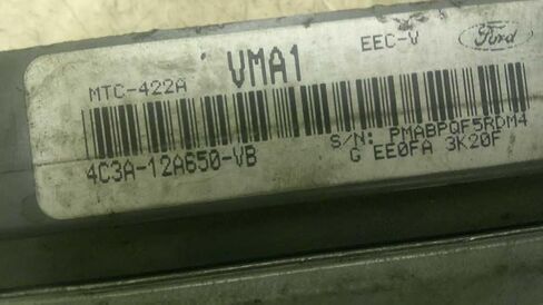 Engine ECM Control Module Fits 04 Compatible with Ford F250SD Pickup 4C3A-12A650-VB 4C3A12A650VB in Saudi Arabia