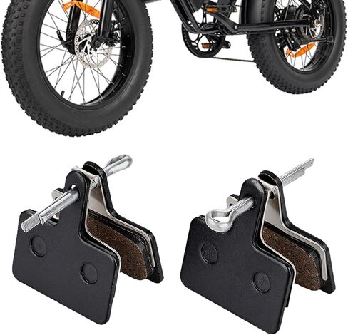 2 Pcs EBike Brake Pads Front & Rear Compatible Fit for Ridstar Q20 Lite H20 Electric Bike in Saudi Arabia