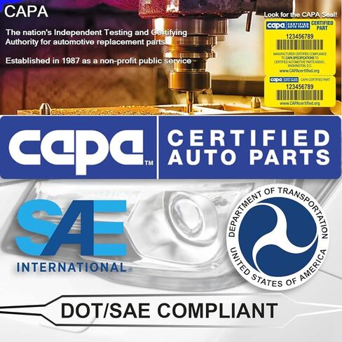 سيارة DEPO ACK لسيارة Lexus ES 350 10-12 مصباح الضباب RH جانب الركاب CAPA يستبدل OEM: 81211-33220 رابط الأجزاء: LX2595105C in Saudi Arabia