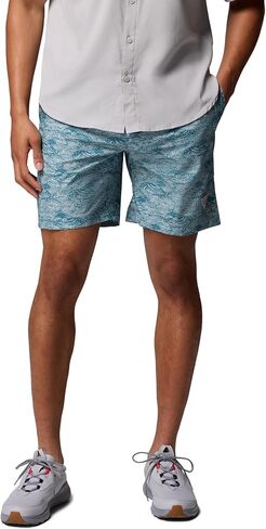 Columbia Mens PFG Rambler Printed Water Short, Crushed Blue Pez Gallo, XX-Large x 6 in Saudi Arabia