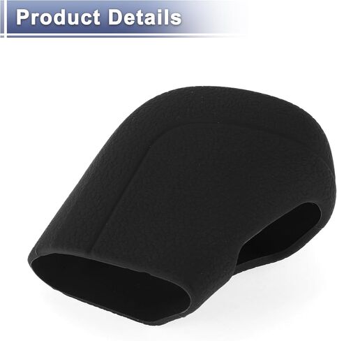 Gear Shift Knob Cover Stick Shifting Handle Protector for Toyota Camry 2018-2024 Silicone Black Anti-Slip in Saudi Arabia