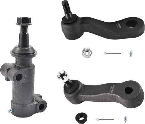 طقم التوجيه الأمامي للدفع الرباعي لـ Avalanche Suburban Silverado Sierra 2500 3500 Avalanche Suburban Yukon Xl 2500، ذراع Idler، ذراع Pitman 4 أخاديد ومجموعة دعامة ذراع Idler in Kuwait