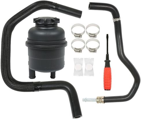 خزان التوجيه ومجموعة خرطوم لبورشه لـ 924 1987-1988 لـ 944 1983-1986 لـ 968 1992-199 غطاء أمامي تمامًا مثل الصورة 1X in Kuwait