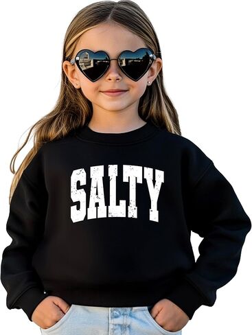 سويت شيرت Olive Loves Apple Salty للنساء والمراهقات والفتيات بلوفر صيفي للشاطئ in Saudi Arabia