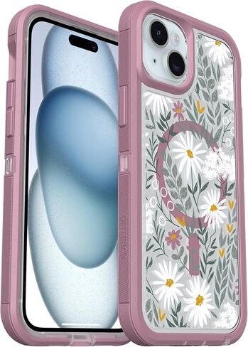 حافظة OtterBox iPhone 15 وiPhone 14 وiPhone 13 Defender Series XT مزودة بـ MagSafe، بدون شاشة، متينة - عبوة غير قابلة للبيع بالتجزئة - جزيرة الزمرد in Saudi Arabia