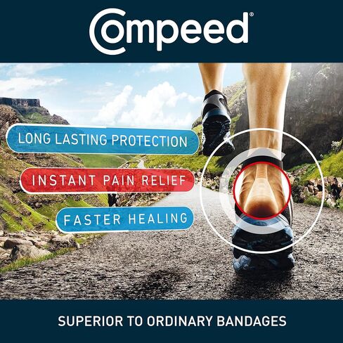 حزمة Compeed Advanced Blister Care 9 فوط رياضية مختلطة (عبوتان) و10 فوط بأحجام مختلطة (عبوتان) in Kuwait