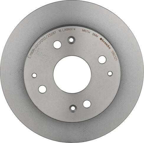 Brembo 08.5803.21 UV Coated solid Rear Brake Rotor ACURA/HONDA OE# 42510S84A50 in Saudi Arabia