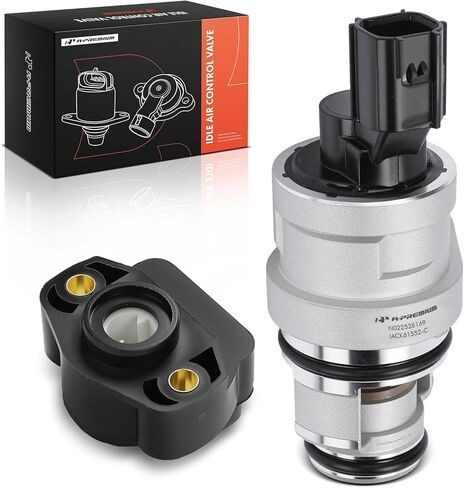 A-Premium Idle Air Control Valve IAC + Throttle Position Sensor TPS Compatible with Jeep Grand Cherokee 2005-2007, Commander 2006-2007 & Dodge Durango, Dakota, Ram 1500 & Chrysler & Mitsubishi, 4.7L in Saudi Arabia