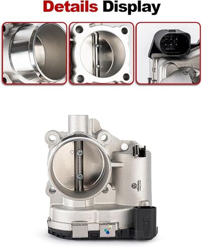 Electronic Throttle Body Assembly Compatible with 2011-2019 Ford Fiesta 2013-2016 Escape 2013-2014 Fusion 2014-2016 Transit Connect L4 1.6L Gas Replace TB1166 7S7Z9E926A VANBOL3095 in Saudi Arabia