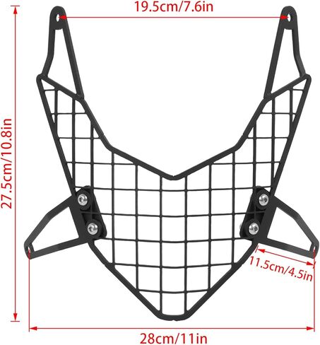 CHIFUN Headlight Grill Guard Cover Replacement for Honda XL750 transalp XL 750 2023 2024 Motorcycle Headlamp Grill Cover Protector in Saudi Arabia