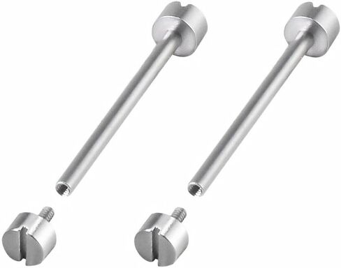Ewatchparts 16mm Tube & Screw Pin Compatible With Cartier Pasha Watch Band Strap Stainless Steel in Saudi Arabia