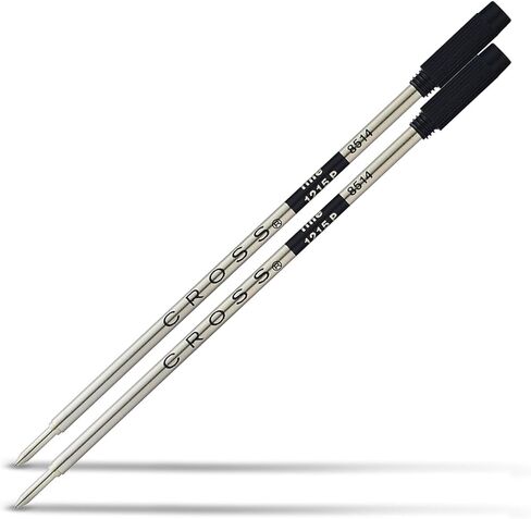 Cross 85142 Refills For Ballpoint Pens, Fine, Black Ink, 2/Pack in Saudi Arabia