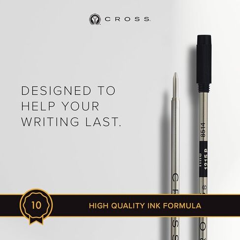 Cross 85142 Refills For Ballpoint Pens, Fine, Black Ink, 2/Pack in Saudi Arabia