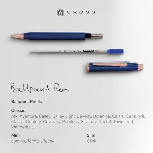 Cross 85142 Refills For Ballpoint Pens, Fine, Black Ink, 2/Pack in Saudi Arabia