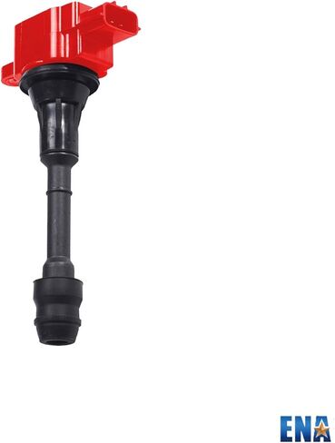 ENA Set of 4 Red Ignition Coil Pack and 4 Platinum Spark Plug Compatible with Nissan 2002 2003 2004 2005 2006 Sentra Altima 2.5L L4 Coils Replacement for UF350 224488H315 C1398 4505 in Saudi Arabia