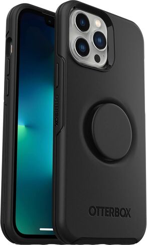 حافظة OtterBox + Pop Symmetry Series لهاتف iPhone 13 Pro Max وiPhone 12 Pro Max (فقط) - عبوة غير مخصصة للبيع بالتجزئة - Berry Flow in Saudi Arabia