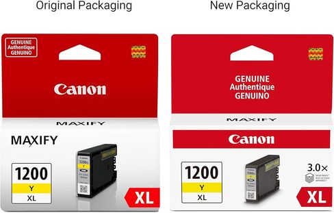 Canon PGI-1200XL Yellow Ink Tank Compatible to Printer MB2120, MB2720, B2020, MB2320 in Kuwait