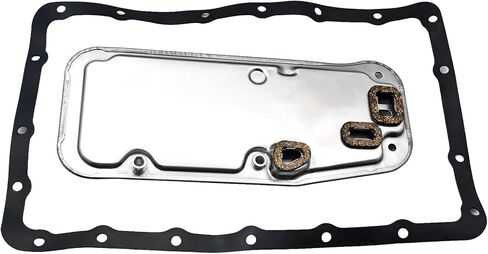 Automatic Transmission Filter Oil Pan Gasket Kit A340F A343F Compatible with Toyota 1996-2010 4Runner 1998-2002 Land Cruiser 2001-2007 Sequoia 00-15 Tacoma 98-02 LX470 Replaces 3533060030 35330-60030 in Saudi Arabia