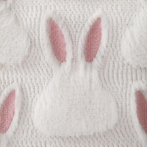 DFXSZ عيد الفصح وسادة يغطي 12x20 بوصة عيد الفصح الديكور آذان الوردي أرنب أبيض لينة أفخم فو الفراء الجاكار رمي الوسائد لغرفة النوم أريكة عطلة المهرجانات ديكور المنزل FHJ-012A12 in Kuwait