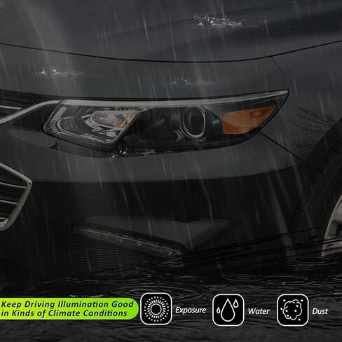 2016 2017 2018 المصابيح الأمامية ماليبو LH، مجموعة المصابيح الأمامية متوافقة مع تشيفي ماليبو 2016-2018 استبدال المصابيح الأمامية الهالوجين الجانب الأيسر للسائق GM2502426 in Kuwait