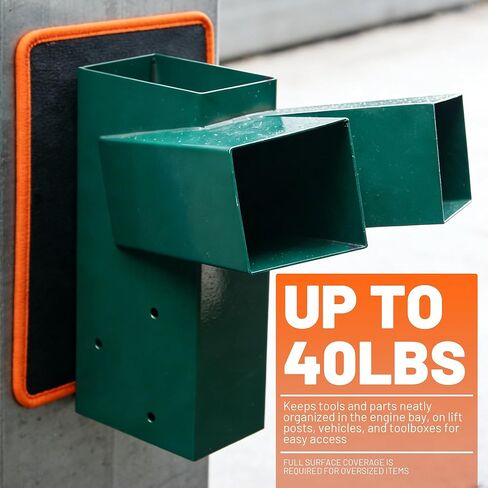 لوحة أدوات مغناطيسية 12.5 بوصة × 9.75 بوصة - 40 رطلًا حصيرة مغناطيسية مرنة شديدة التحمل للأدوات، حماية من الخدوش من مادة PVC المقاومة للزيت لمنضدة عمل السيارة، حصيرة مغناطيسية قابلة للانحناء لإصلاح السيارات والأعمال اليدوية in Kuwait