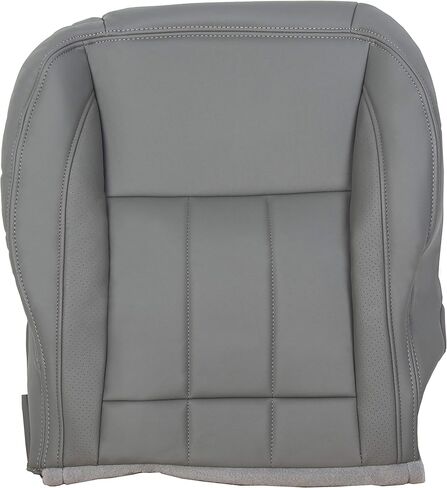 HECASA Bottom Seat Cover Replacement Compatible with 2006-2009 Dodge Ram 1500 2500 3500 Driver Side Laramie Bottom Seat Cloth Cover Synthetic Leather Gray in Saudi Arabia