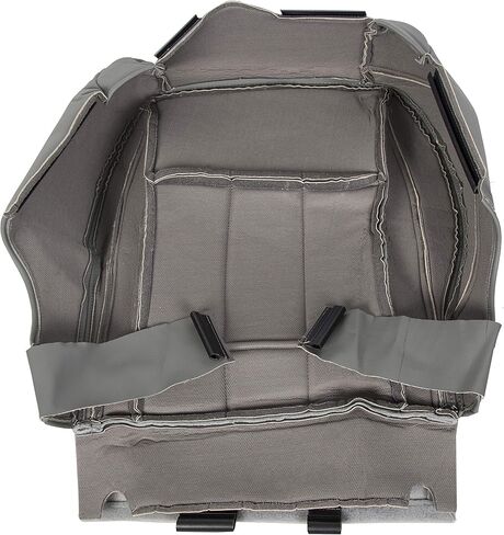 HECASA Bottom Seat Cover Replacement Compatible with 2006-2009 Dodge Ram 1500 2500 3500 Driver Side Laramie Bottom Seat Cloth Cover Synthetic Leather Gray in Saudi Arabia