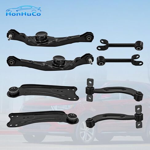 Rear Upper & Lower Control Arm Kit Fits For Ford Edge 2011-2015 for Lincoln MKX 2011-2015 w/Ball Joints Replace# CMS401140 CMS401141 CMS401244 in Kuwait
