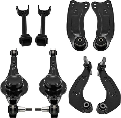 Rear Upper & Lower Control Arm Kit Fits For Ford Edge 2011-2015 for Lincoln MKX 2011-2015 w/Ball Joints Replace# CMS401140 CMS401141 CMS401244 in Kuwait