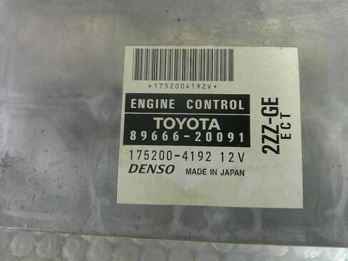 Engine ECM Control Module GTS 2ZZGE Engine Fits 00 CELICA 89666-20091 8966620091 in Saudi Arabia