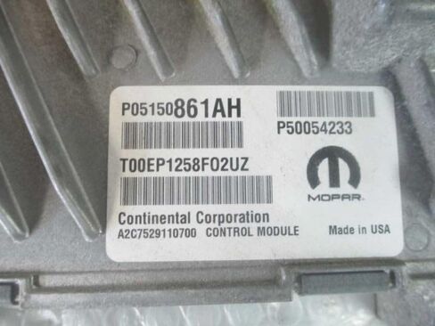 Engine ECM Control Module Fits 19-21 Compatible with Jeep Compatible with Cherokee 05150861AH 68405708AF in Saudi Arabia