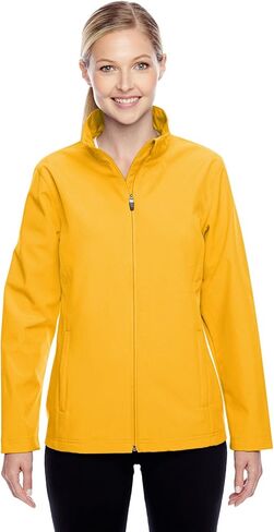Team 365 Ladies' Leader Soft Shell Jacket M SPORT ATH GOLD in Kuwait